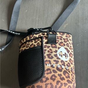 HydroJug Leopard Print Water Bottle Carrier